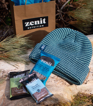 
                  
                    Ensemble cadeau tuque bleue et collations Zenit
                  
                